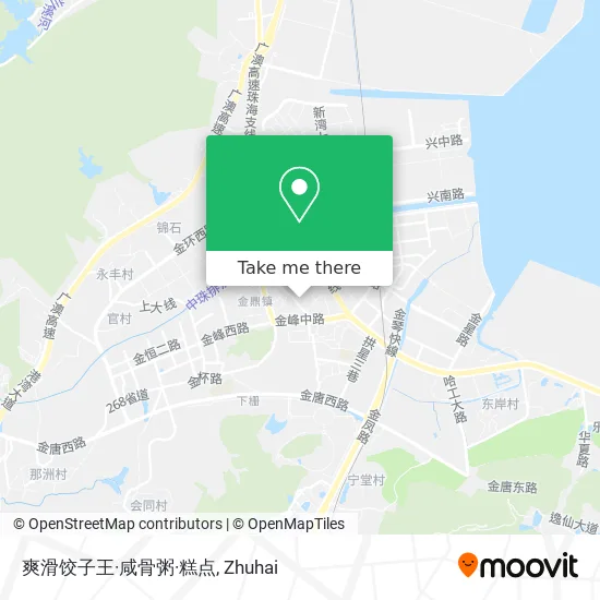 爽滑饺子王·咸骨粥·糕点 map