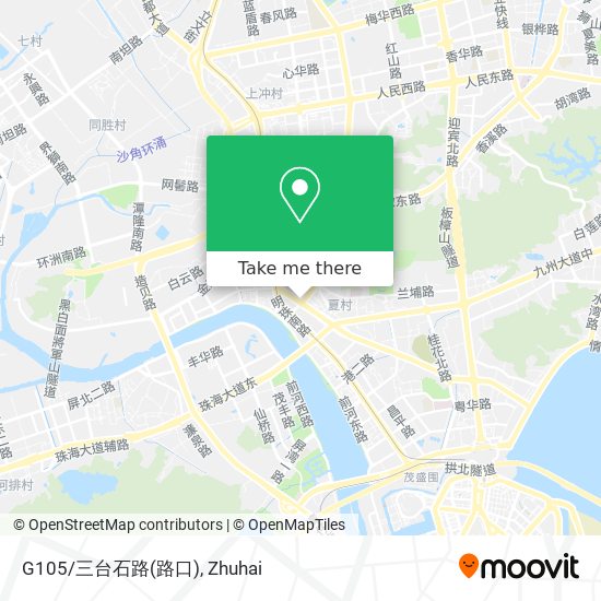 G105/三台石路(路口) map