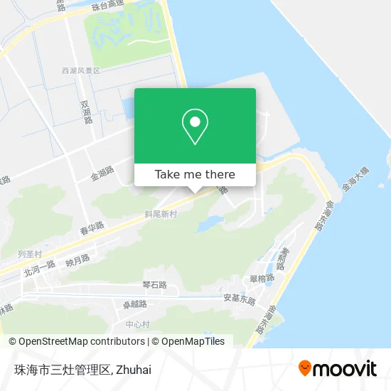 珠海市三灶管理区 map