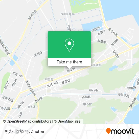 机场北路3号 map
