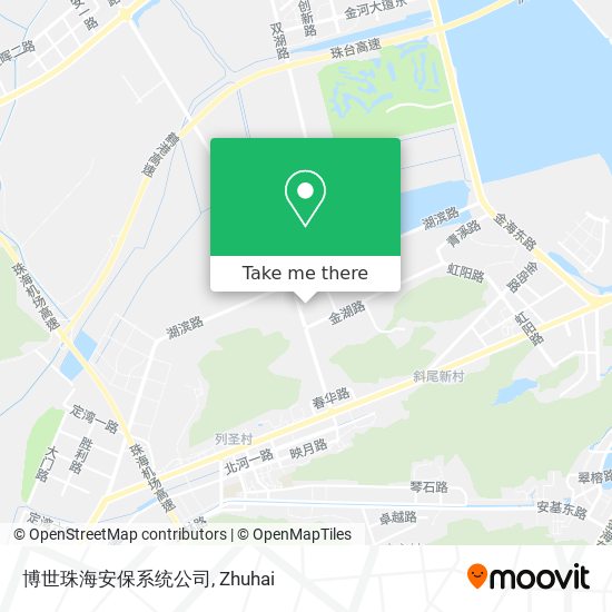 博世珠海安保系统公司 map