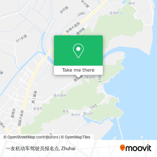 一友机动车驾驶员报名点 map