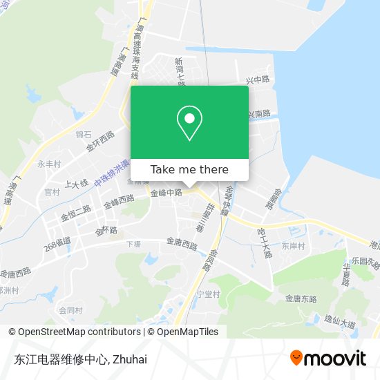 东江电器维修中心 map