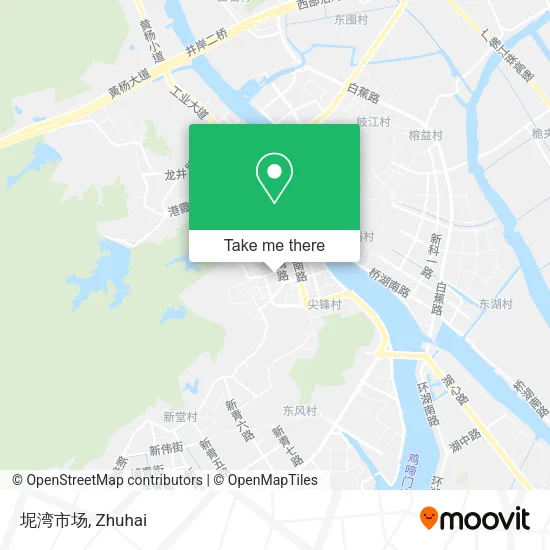 坭湾市场 map