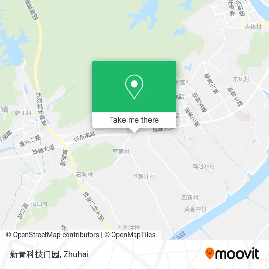 新青科技门园 map