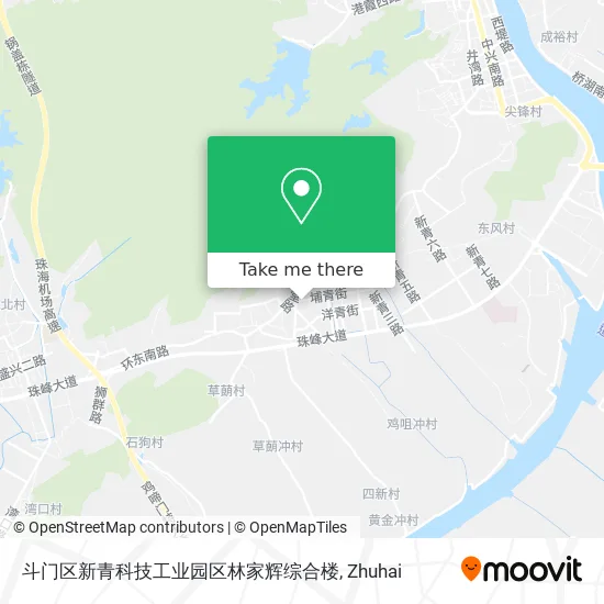 斗门区新青科技工业园区林家辉综合楼 map