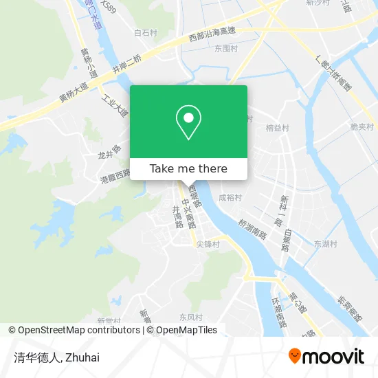 清华德人 map