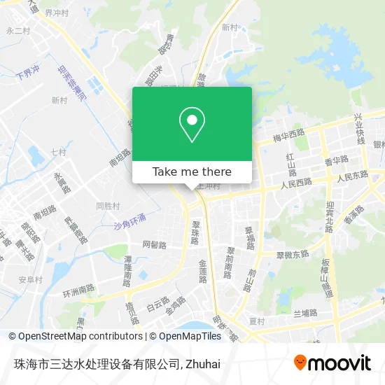 珠海市三达水处理设备有限公司 map