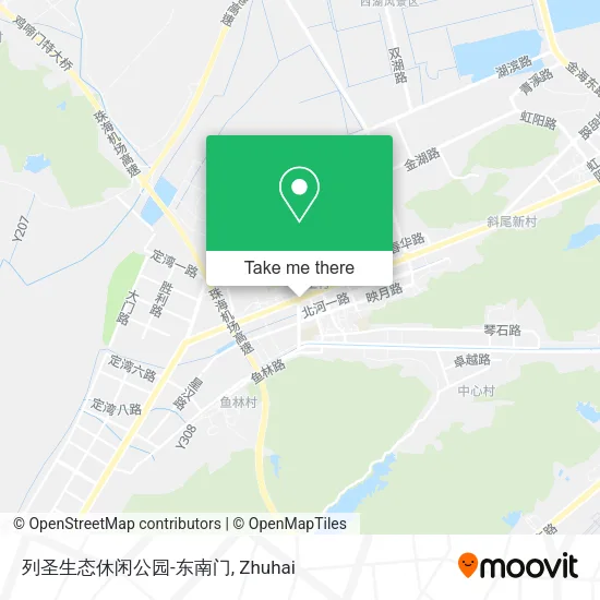 列圣生态休闲公园-东南门 map