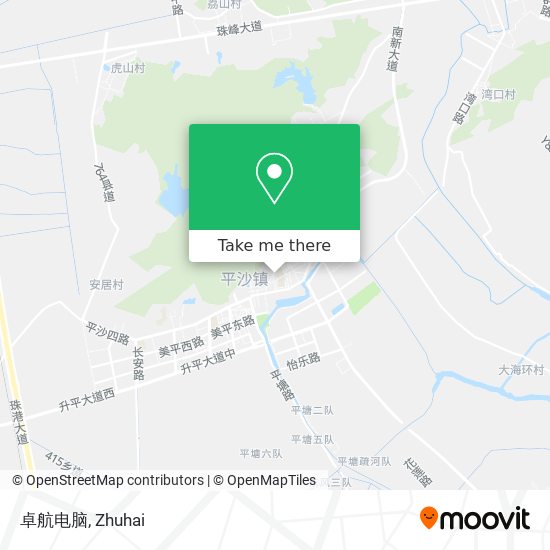 卓航电脑 map