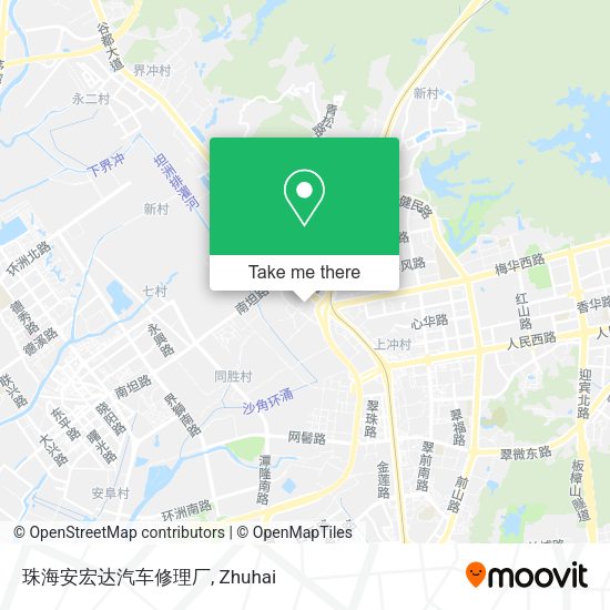 珠海安宏达汽车修理厂 map