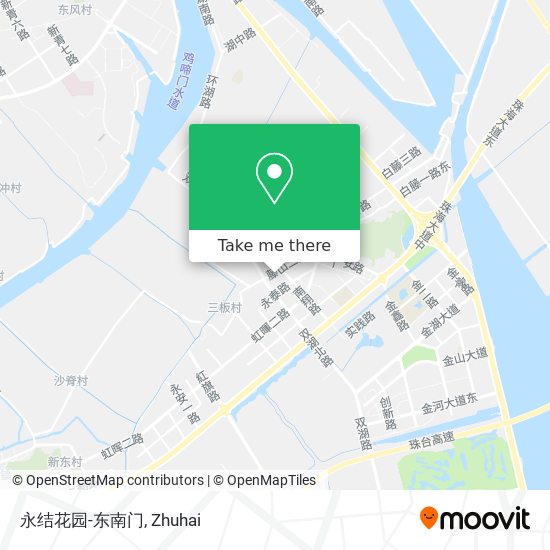 永结花园-东南门 map