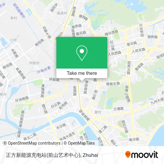 正方新能源充电站(前山艺术中心) map
