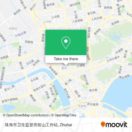 珠海市卫生监督所前山工作站 map