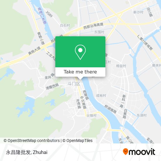 永昌隆批发 map