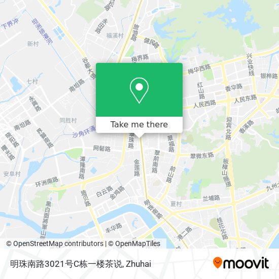 明珠南路3021号C栋一楼茶说 map