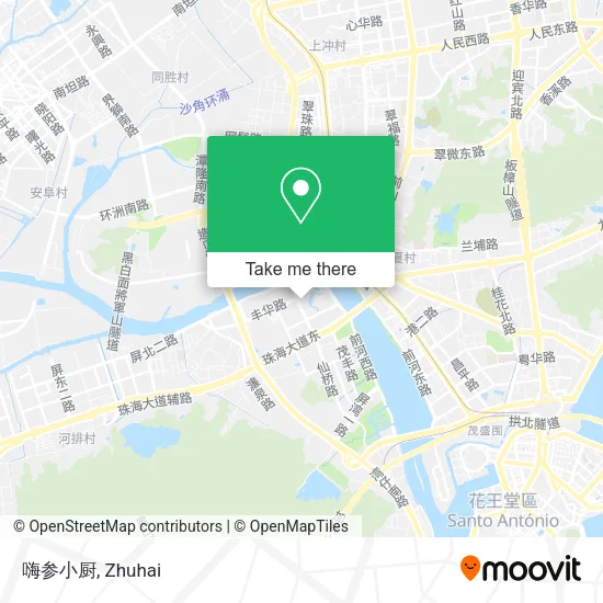 嗨参小厨 map