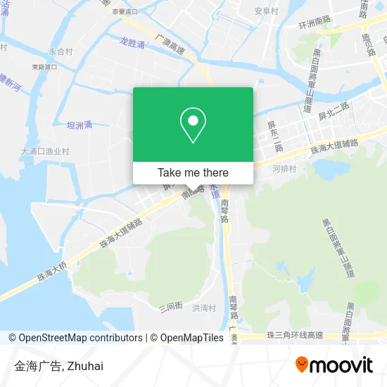 金海广告 map
