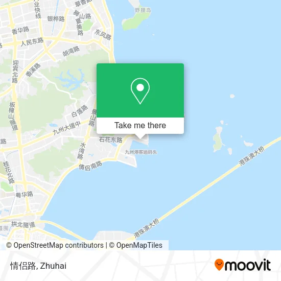 情侣路 map