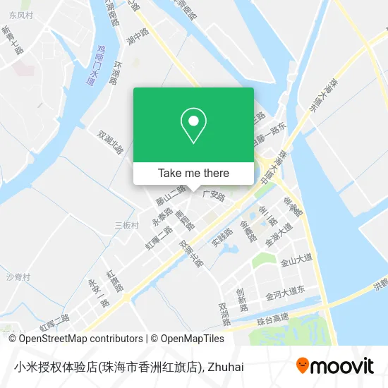 小米授权体验店(珠海市香洲红旗店) map