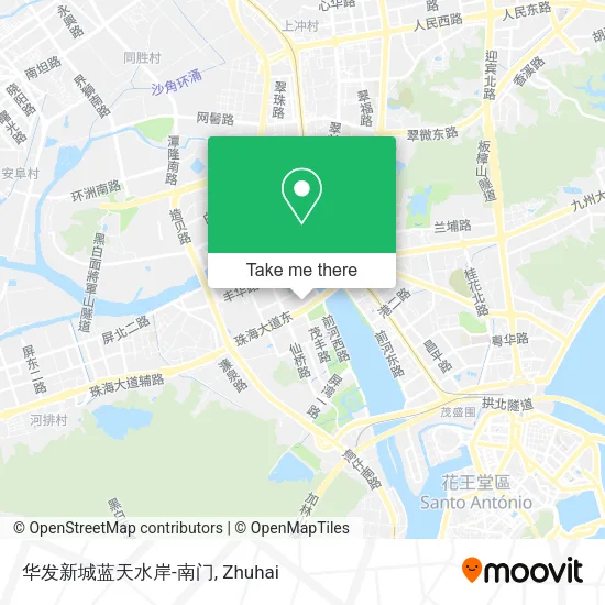 华发新城蓝天水岸-南门 map