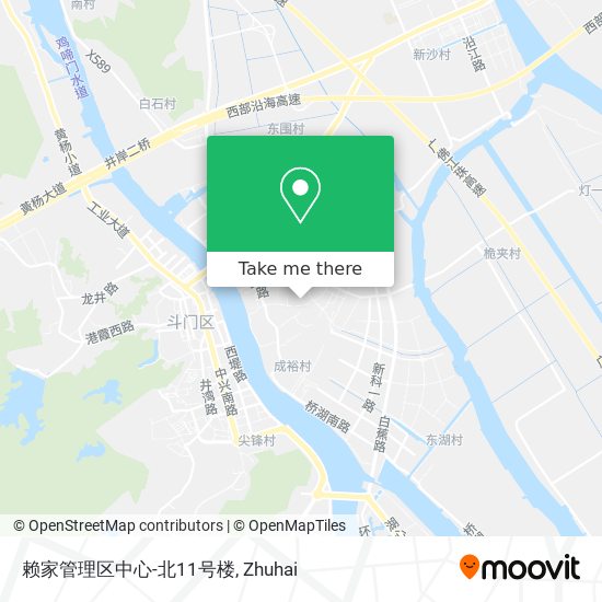 赖家管理区中心-北11号楼 map