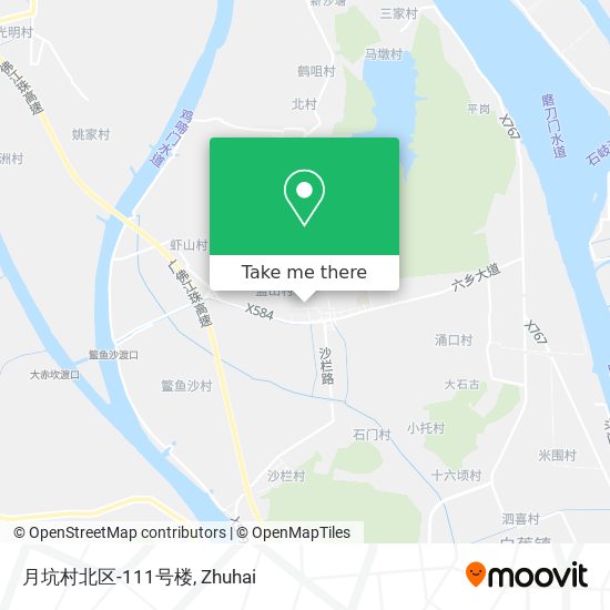 月坑村北区-111号楼 map