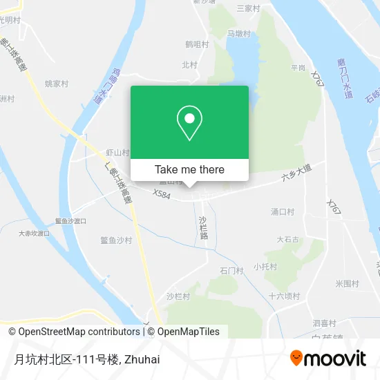 月坑村北区-111号楼 map