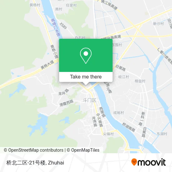 桥北二区-21号楼 map