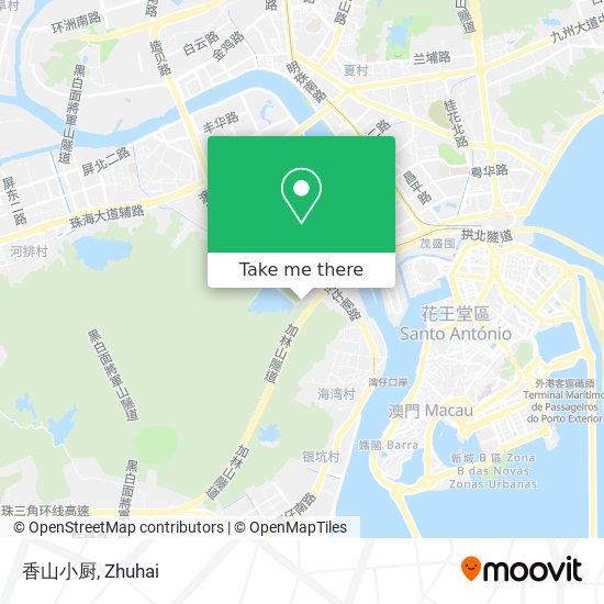 香山小厨 map