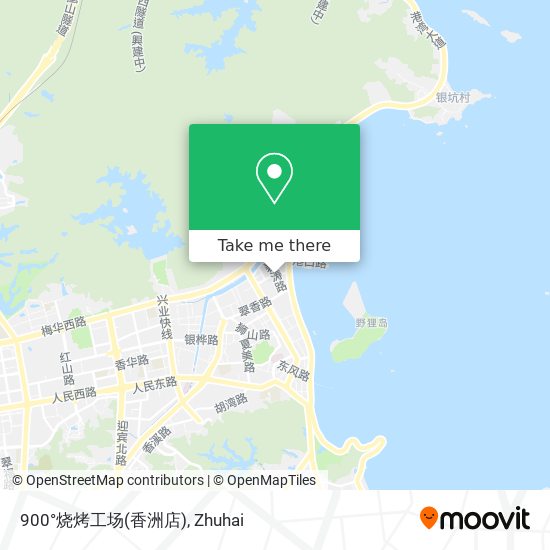900°烧烤工场(香洲店) map