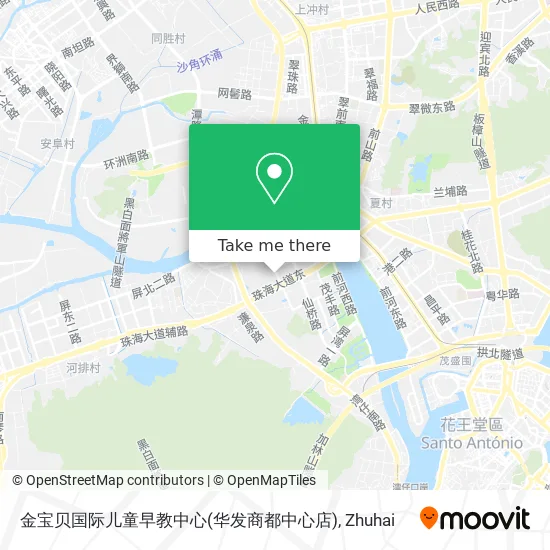金宝贝国际儿童早教中心(华发商都中心店) map