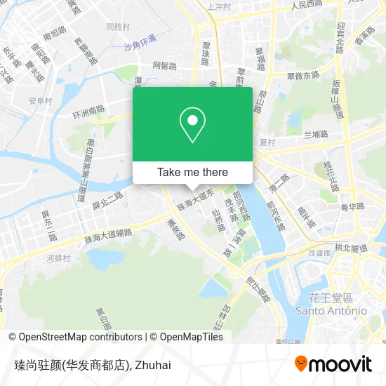 臻尚驻颜(华发商都店) map