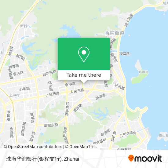 珠海华润银行(银桦支行) map