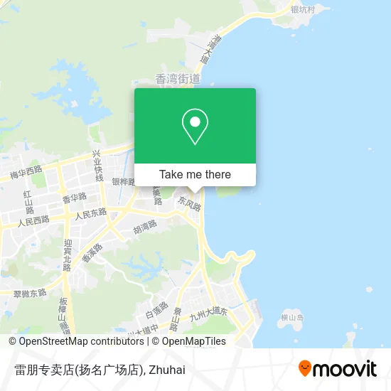 雷朋专卖店(扬名广场店) map