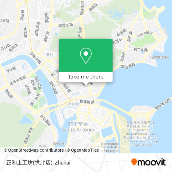 正和上工坊(拱北店) map