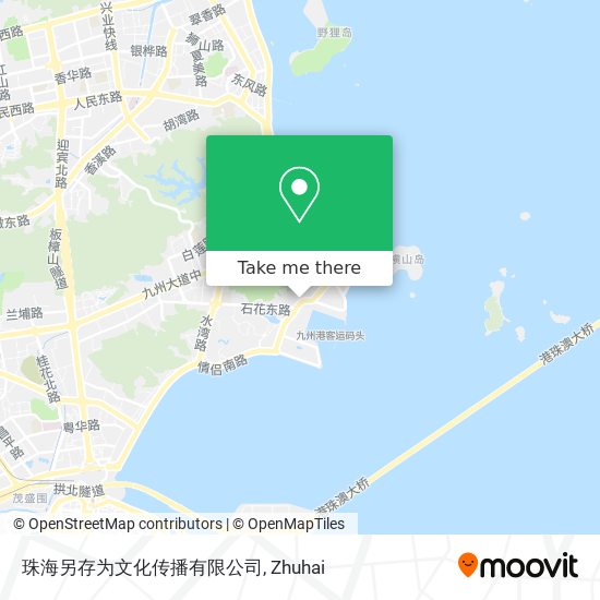 珠海另存为文化传播有限公司 map