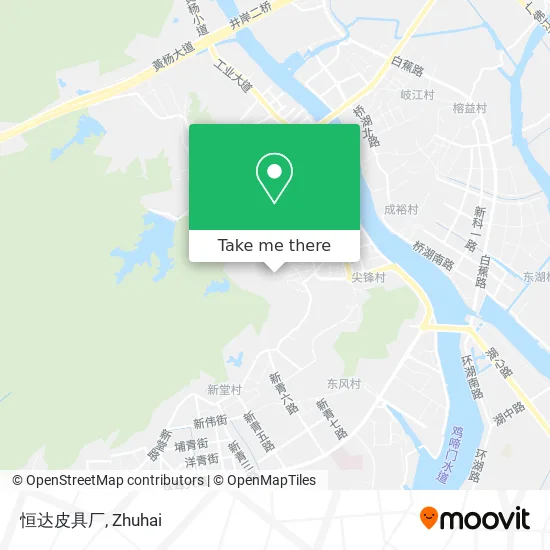 恒达皮具厂 map