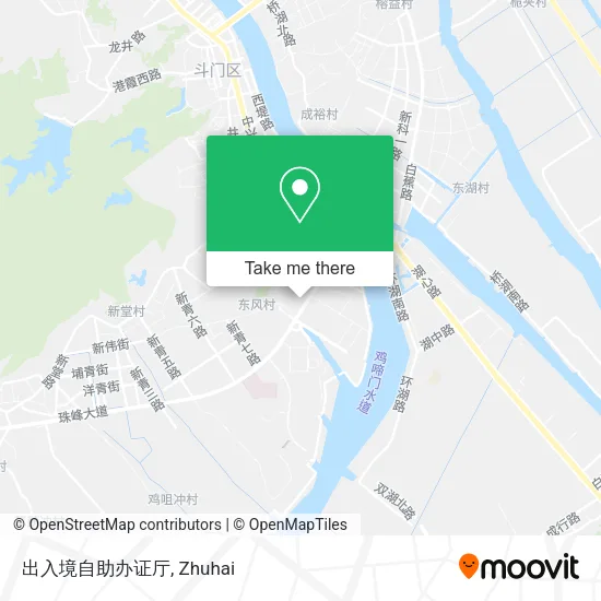 出入境自助办证厅 map