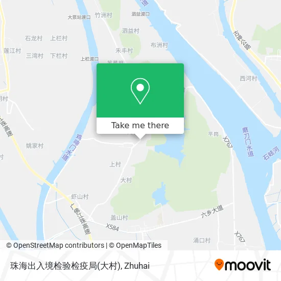 珠海出入境检验检疫局(大村) map