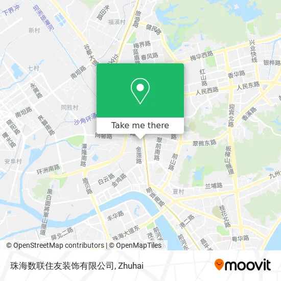 珠海数联住友装饰有限公司 map
