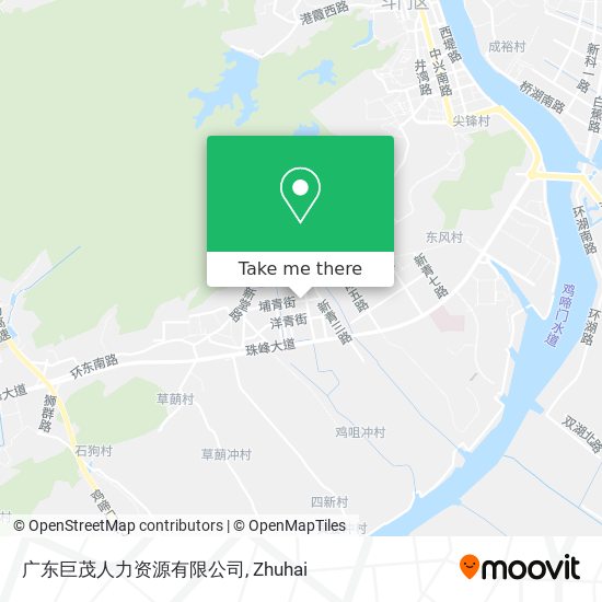 广东巨茂人力资源有限公司 map