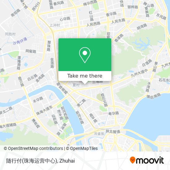 随行付(珠海运营中心) map