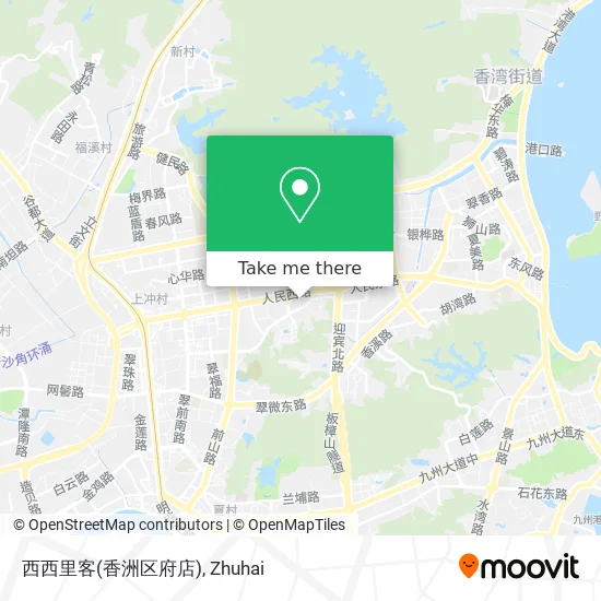 西西里客(香洲区府店) map
