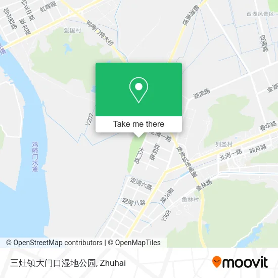 三灶镇大门口湿地公园 map