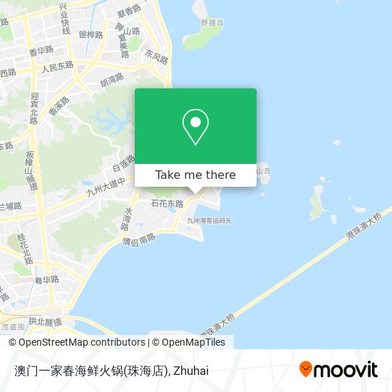 澳门一家春海鲜火锅(珠海店) map
