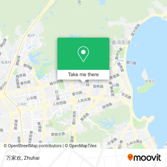 万家欢 map