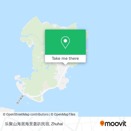 乐聚山海居海景轰趴民宿 map