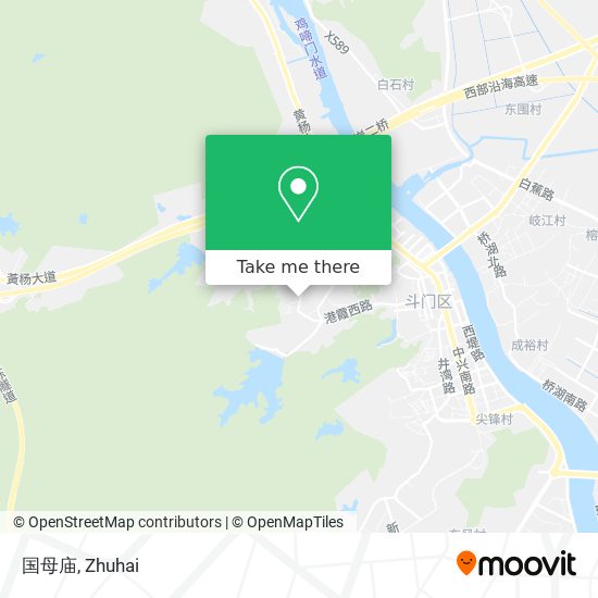 国母庙 map