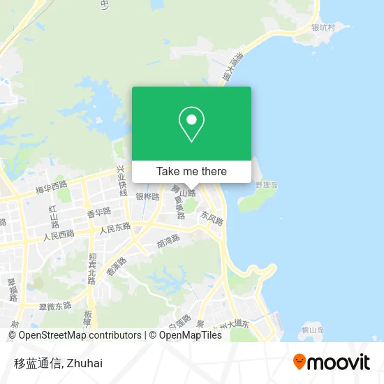 移蓝通信 map